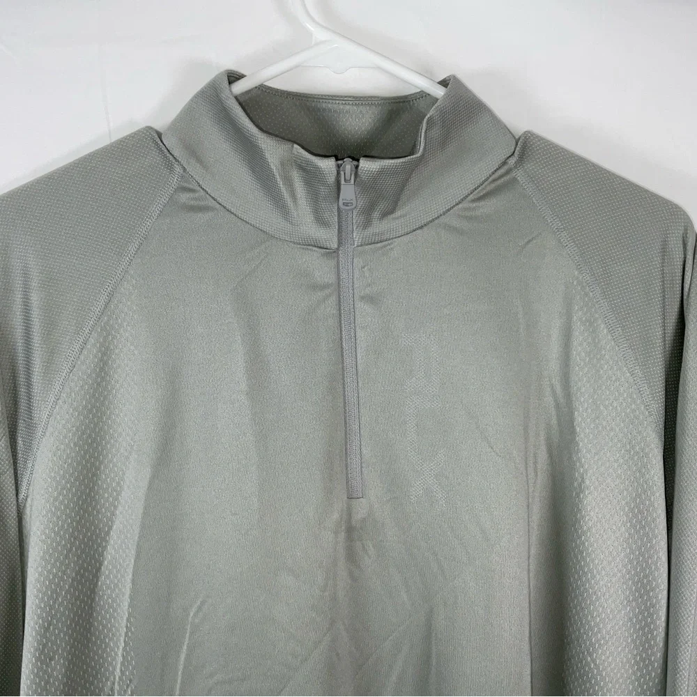 NWT Women’s Ralph Lauren RLX Quarter Zip Pullover‎ Athletic Jacket Gray Large